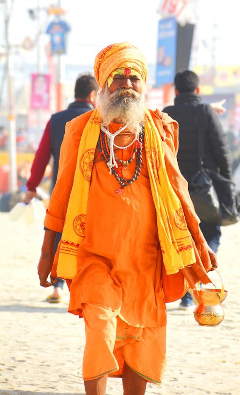 Kumbh Mela Sadhu at the Kumbh Mela